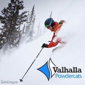 Valhalla Powdercats Snowcat Skiing December 2010