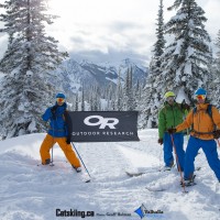 Outdoor Research Powering - Catskiing Canada 